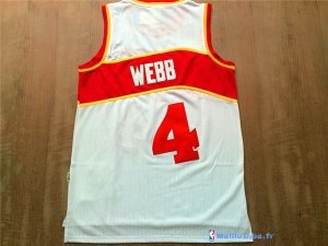 Maillot NBA Pas Cher Atlanta Hawks Webb 4 Blanc