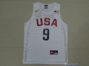 Maillot NBA Pas Cher USA 2016 Demar DeRozan 9 Blanc