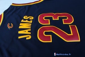 Maillot NBA Pas Cher Cleveland Cavaliers LeBron James 23 Bleu