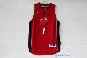 Maillot NBA Pas Cher Noël Miami Heat Chris 1 Rouge