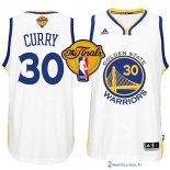 Maillot NBA Pas Cher Finales Golden State Warriors Curry 30 Blanc
