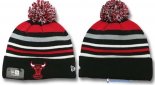 Tricoter un Bonnet NBA Chicago Bulls 2017 Noir 16