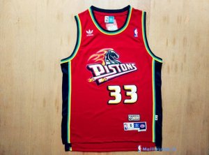 Maillot NBA Pas Cher Detroit Pistons Grant Hill 33 Rose