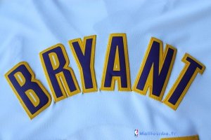 Maillot NBA Pas Cher Noël Los Angeles Lakers Blanc Bryant 24