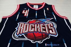 Maillot NBA Pas Cher Houston Rockets Charles Barkley 4 Retro Bleu