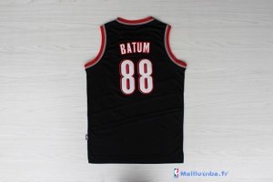 Maillot NBA Pas Cher Portland Trail Blazers Nicolas Batum 88 Noir