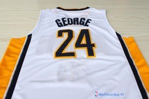 Maillot NBA Pas Cher Indiana Pacers Paul George 24 Blanc