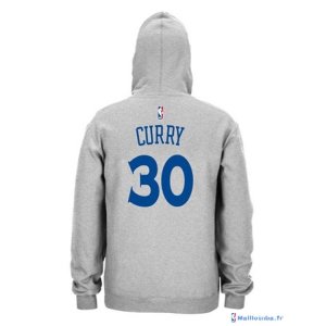 Sweat Capuche NBA Golden State Warriors Stephen Curry 30 Gris