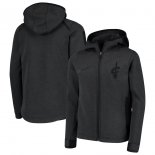 Cleveland Cavaliers Nike Heathered Charcoal Showtime Performance Full-Zip Hoodie