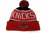 Tricoter un Bonnet NBA New York Knicks 2017 Rouge