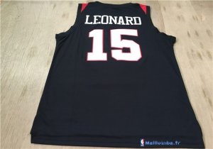 Maillot NCAA Pas Cher San Diego State Kawhi Leonard 15 Noir