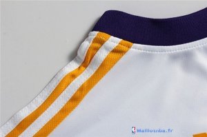 Maillot NBA Pas Cher Los Angeles Lakers Femme Blanc Kobe Bryant 24