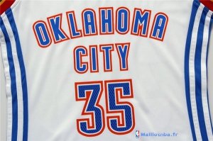 Maillot NBA Pas Cher Oklahoma City Thunder Femme Kevin Durant 35 Blanc