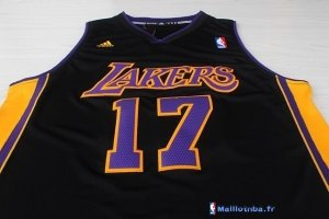 Maillot NBA Pas Cher Los Angeles Lakers Jeremy Lin 17 Noir