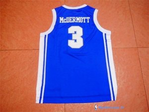 Maillot NCAA Pas Cher Creighton Mcdermott 3 Bleu