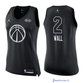 Maillot NBA Pas Cher All Star 2018 Femme John Wall 2 Noir