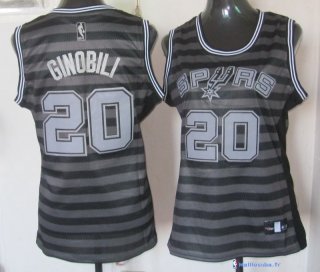 Maillot NBA Pas Cher Groove Fashion Femme Manu Ginóbili 20