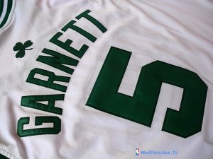 Maillot NBA Pas Cher Boston Celtics Kevin Garnett 5 Blanc