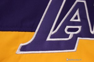 Survetement NBA Pas Cher Los Angeles Lakers Jaune Noir