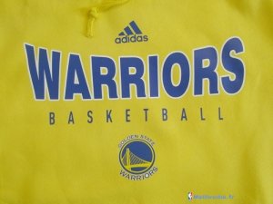 Survetement NBA Pas Cher Golden State Warriors 2016 Jaune