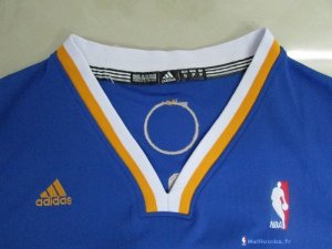 Maillot NBA Pas Cher Golden State Warriors Stephen Curry 30 Bleu MC