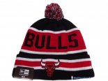 Tricoter un Bonnet NBA Chicago Bulls 2017 Noir 2