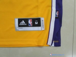 Maillot NBA Pas Cher Los Angeles Lakers Junior Kobe Bryant 24 Jaune