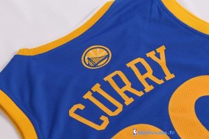Maillot NBA Pas Cher Golden State Warriors Femme Stephen Curry 30 Bleu
