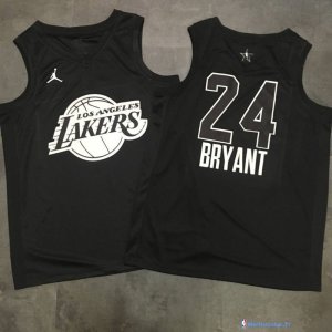 Maillot NBA Pas Cher NBA All Star 2018 Kobe Bryant 24 Noir