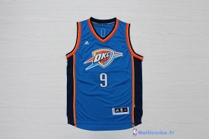 Maillot NBA Pas Cher Noël Oklahoma City Thunder Serge 9 Bleu