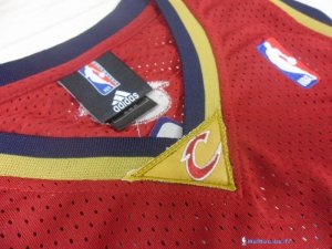 Maillot NBA Pas Cher Cleveland Cavaliers LeBron James 23 Retro Dentelle Rouge