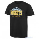 T-Shirt NBA Pas Cher Denver Nuggets Noir