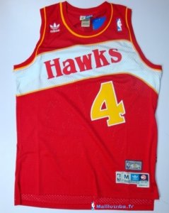 Maillot NBA Pas Cher Atlanta Hawks Webb 4 Rouge