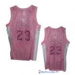 Maillot NBA Pas Cher Chicago Bulls Femme Michael Jordan 23 Rose