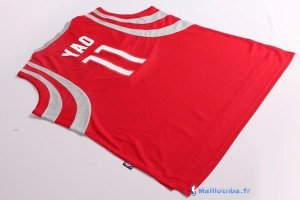 Maillot NBA Pas Cher Houston Rockets Yao Ming 11 Rouge