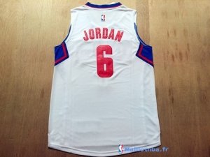 Maillot NBA Pas Cher Los Angeles Clippers DeAndre Jordan 6 Blanc