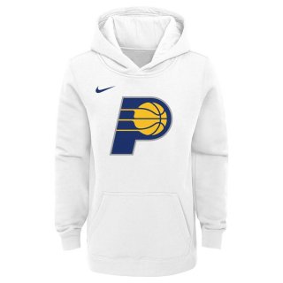 Indiana Pacers Nike White 2019/20 City Edition Club Pullover Hoodie