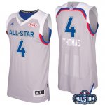 Maillot NBA Pas Cher All Star 2017 Isaiah Thomas 4 Gray