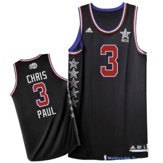 Maillot NBA Pas Cher All Star 2015 Chris Paul 3 Noir