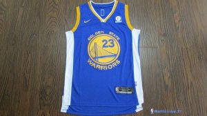 Maillot NBA Pas Cher Golden State Warriors Draymond Green 23 Bleu 2017/18