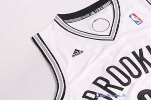 Maillot NBA Pas Cher Brooklyn Nets Paul Pierce 34 Blanc