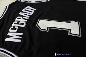 Maillot NBA Pas Cher San Antonio Spurs Tracy McGrady 1 Noir