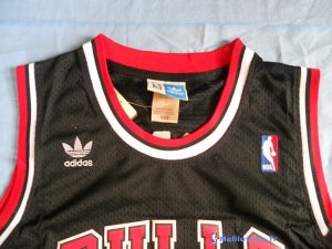 Maillot NBA Pas Cher Chicago Bulls Dennis Rodman 91 Noir