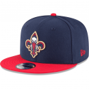 Bonnet NBA New Orleans Pelicans New Era Navy Red 2-Tone 9FIFTY