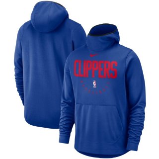 LA Clippers Nike Royal Spotlight Performance Pullover Hoodie