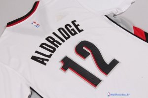 Maillot NBA Pas Cher Portland Trail Blazers LaMarcus Aldridge 12 Blanc MC