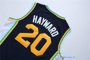 Maillot NBA Pas Cher Utah Jazz Gordon Hayward 20 Bleu