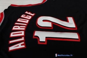 Maillot NBA Pas Cher Portland Trail Blazers LaMarcus Aldridge 12 Noir