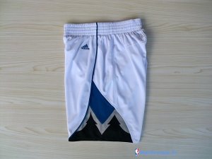 Pantalon NBA Pas Cher Minnesota Timberwolves Blanc