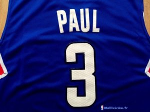 Maillot NBA Pas Cher Los Angeles Clippers Chris Paul 3 Bleu